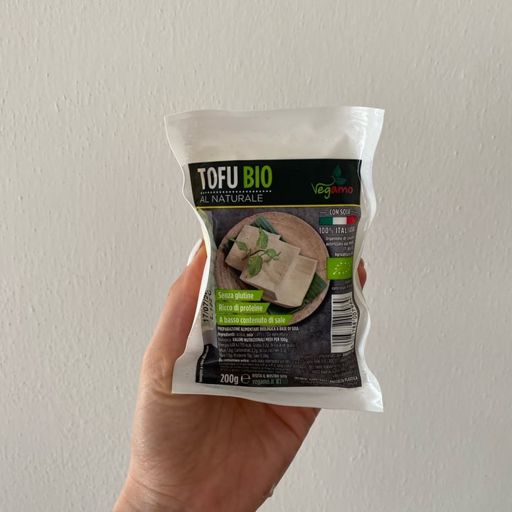 photo of Vegamo Tofu bio al naturale shared by @angievegetableslover on  19 Jun 2023 - review