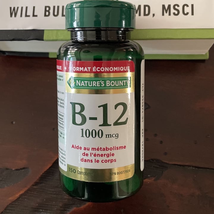 photo of Nature's Bounty B-12 shared by @veglocked on  10 Apr 2023 - review