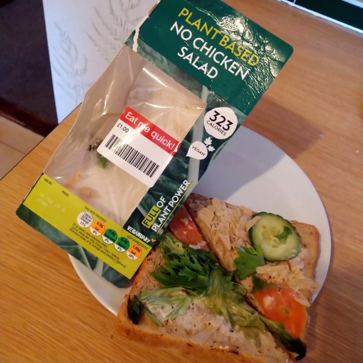 photo of Boots Plant Based No Chicken Salad Sandwich shared by @rachel70 on  11 Feb 2023 - review