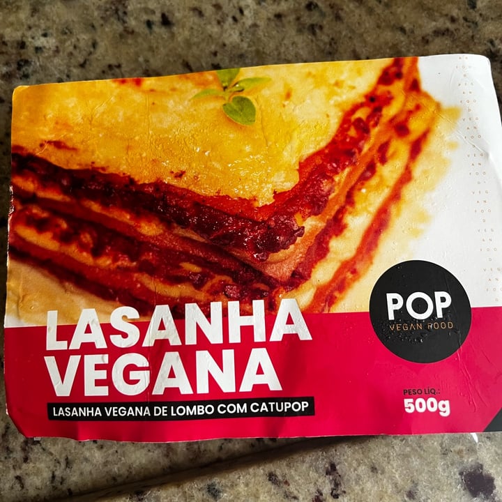 photo of Pop vegan food Lasanha Vegana shared by @flaviagabrioti on  19 Mar 2023 - review