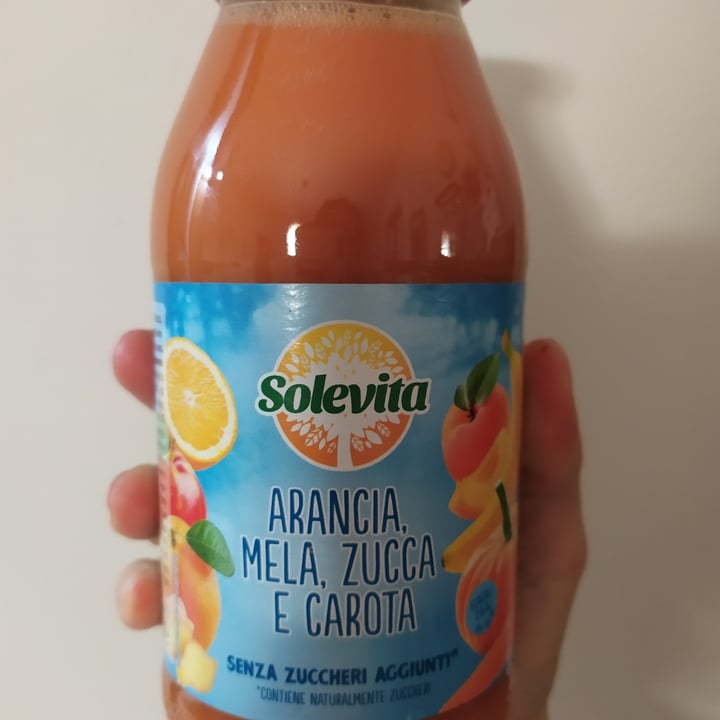 photo of Solevita arancia, mela, zucca e carota shared by @verveine on  03 Feb 2023 - review