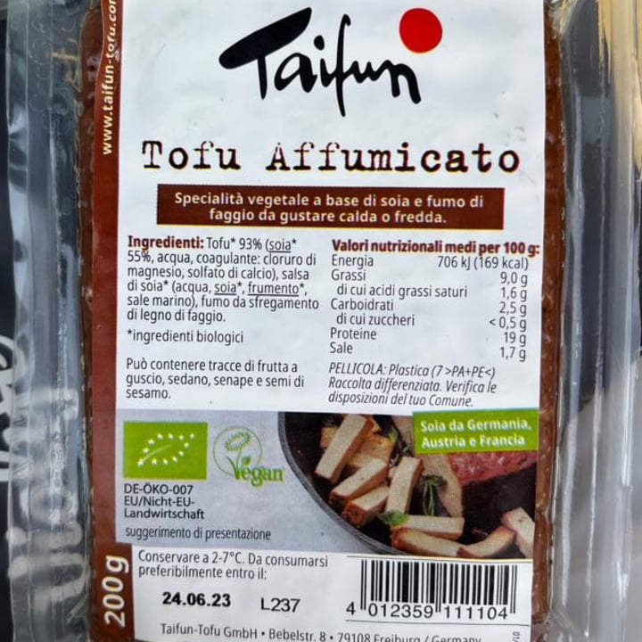 photo of Taifun Smoked Tofu shared by @elibenedict on  30 Apr 2023 - review