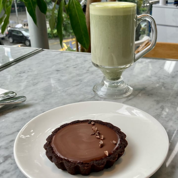 photo of Lady M Orchard Central Vegan Chocolate Tart shared by @rjp on  30 Dec 2022 - review
