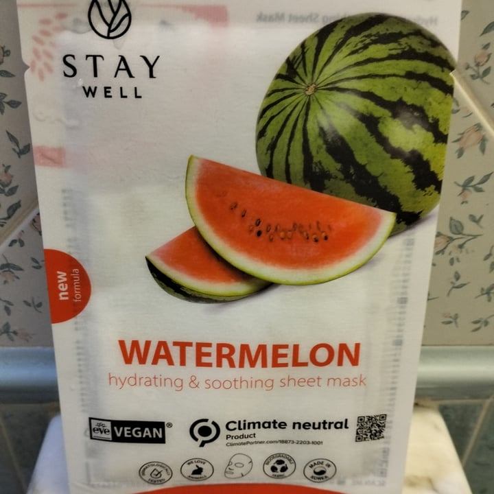 photo of Stay well watermelon mask shared by @bunnyeco on  19 Apr 2023 - review