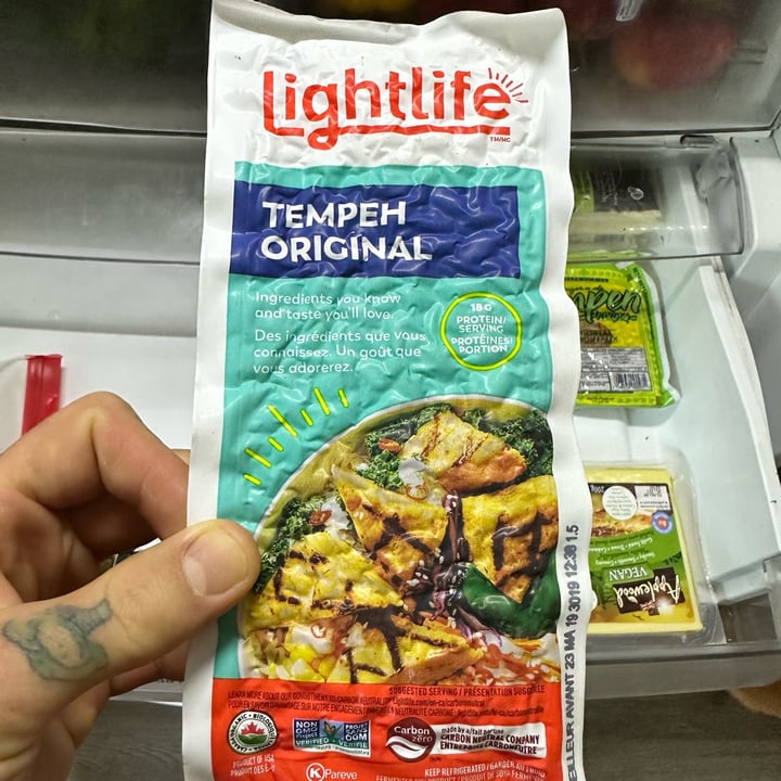 photo of Lightlife Original Tempeh shared by @veganmika on  05 May 2023 - review