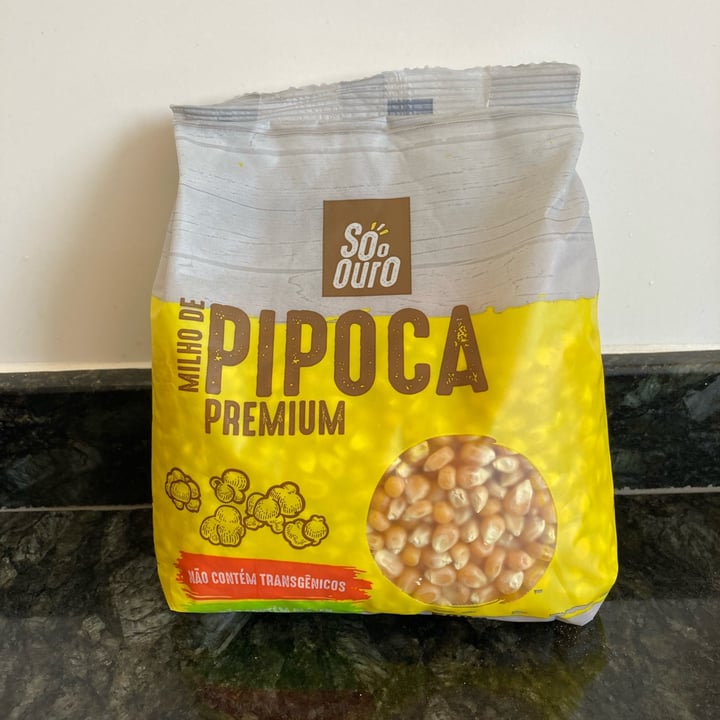 photo of Só o Ouro Milho de pipoca premium shared by @alcionecantuaria on  08 Feb 2023 - review