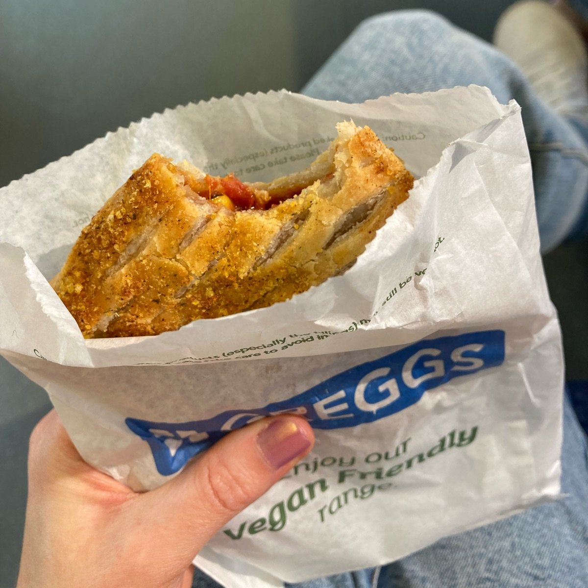 Greggs Vegan Mexican ChickenFree Bake Reviews abillion