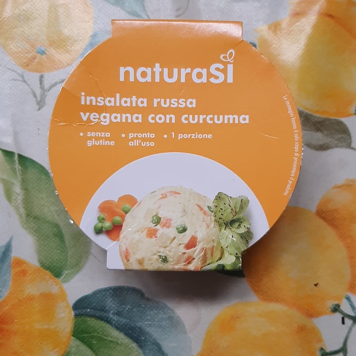 photo of Natura Sì Insalata russa vegana con curcuma shared by @biba on  15 May 2023 - review