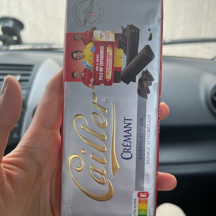 photo of Cailler Chocolate Noir shared by @dinolau97 on  09 May 2023 - review