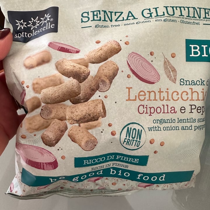 photo of Sottolestelle Snack Di Lenticchie Cipolla E Pepe shared by @babette on  21 Jan 2023 - review
