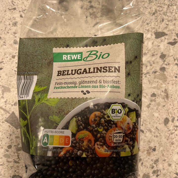 photo of Rewe Bio Belugalinsen shared by @alexanderrabanovski on  06 Jun 2023 - review