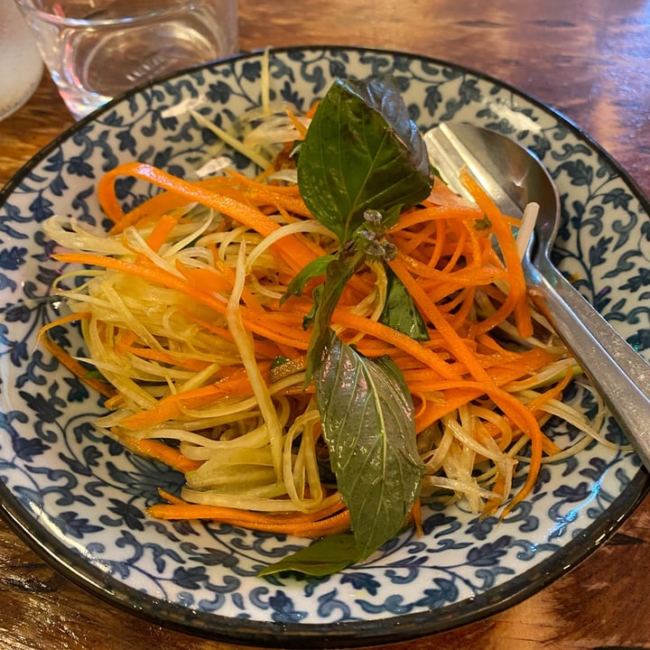 photo of Golden Lotus Vegan Papaya Salad shared by @blacklilyleaf on  13 Apr 2023 - review
