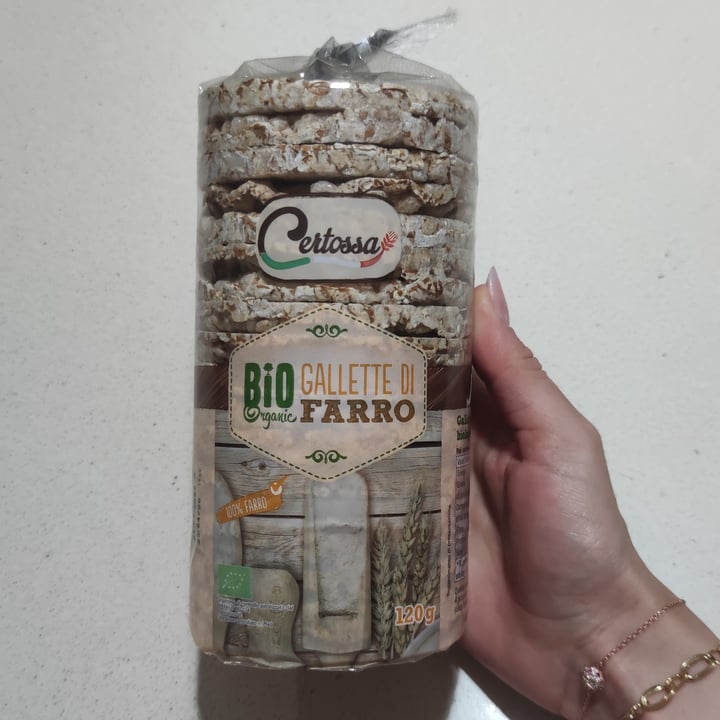 photo of Certossa bio gallette di Farro shared by @angelarusso on  08 May 2023 - review