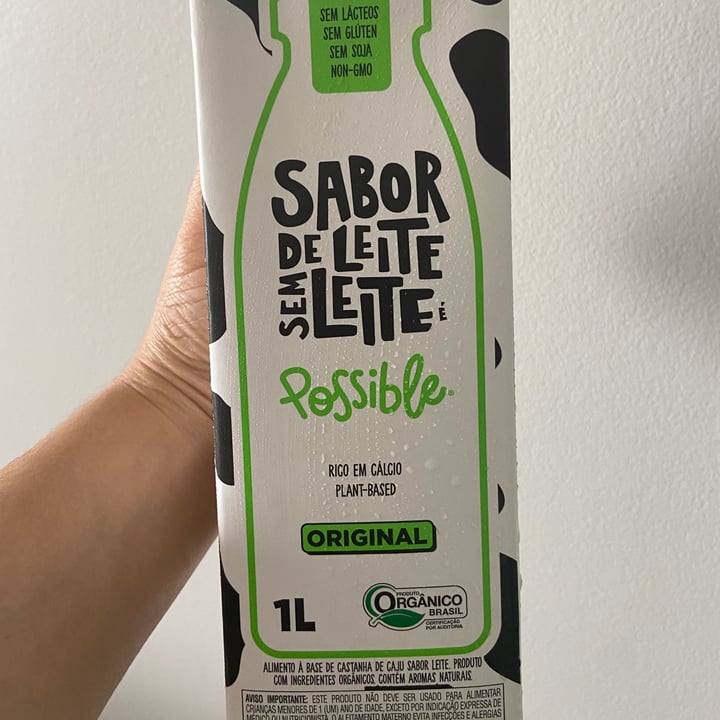 photo of Possible Alimento com Castanha de Caju sabor Leite shared by @saraalmeidabzr on  21 May 2023 - review