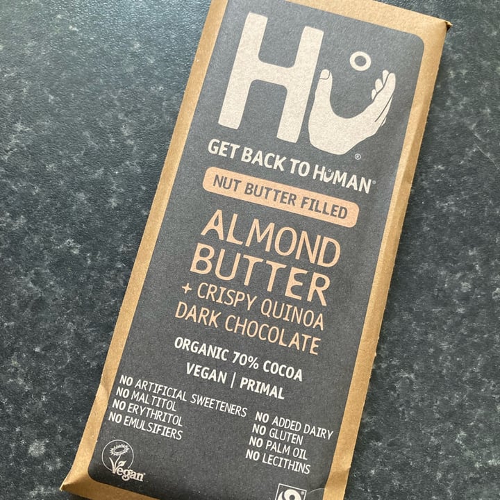 photo of Hu almond butter + puffed quinoa dark chocolate shared by @traceyk on  08 Jun 2023 - review