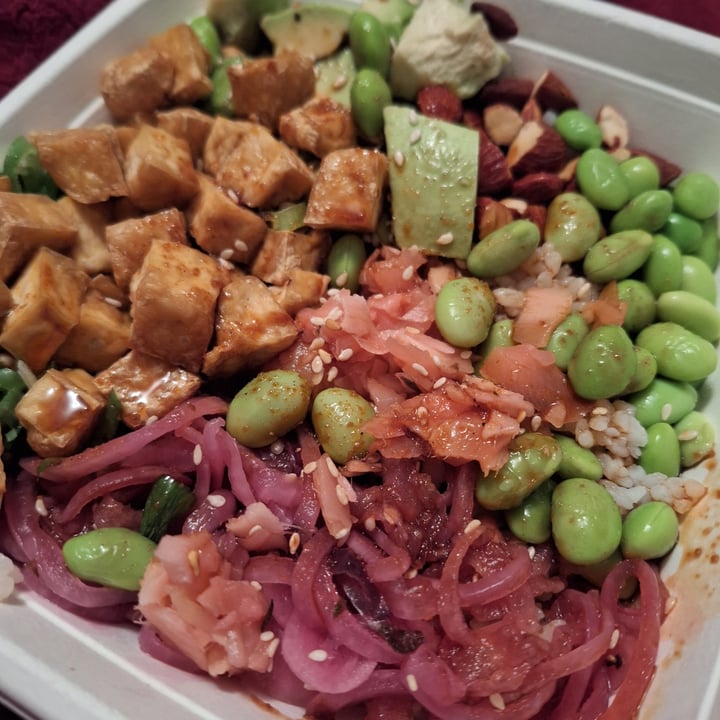 photo of Hokey Poke (also trades as Tamaki Time on Uber Eats / Mr D) Poke Bowl - Option 2 shared by @lunascorner on  26 Jun 2023 - review