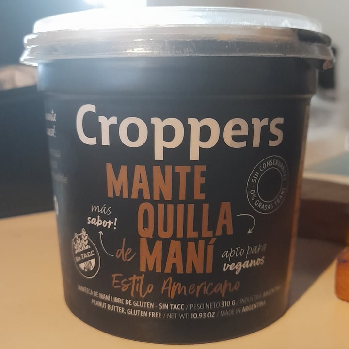 photo of Croppers mantequilla de mani shared by @rochyalmendra on  31 Jan 2023 - review