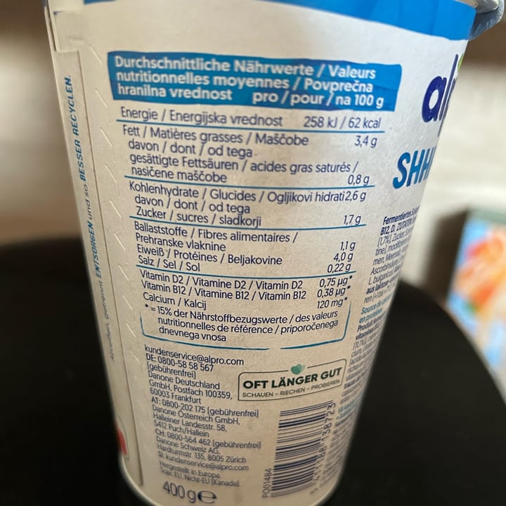 photo of Alpro Not Joghurt shared by @wildeblicke on  17 Jul 2023 - review
