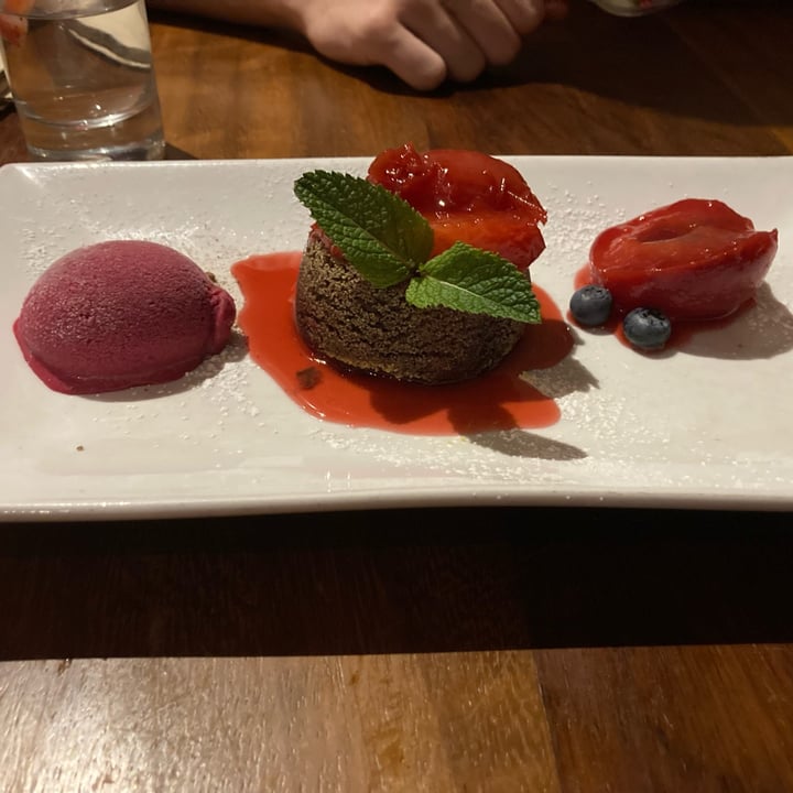 photo of David Bann Chocolate Cake with Plum and Port Compote shared by @delightfulpigeon45 on  12 Aug 2023 - review