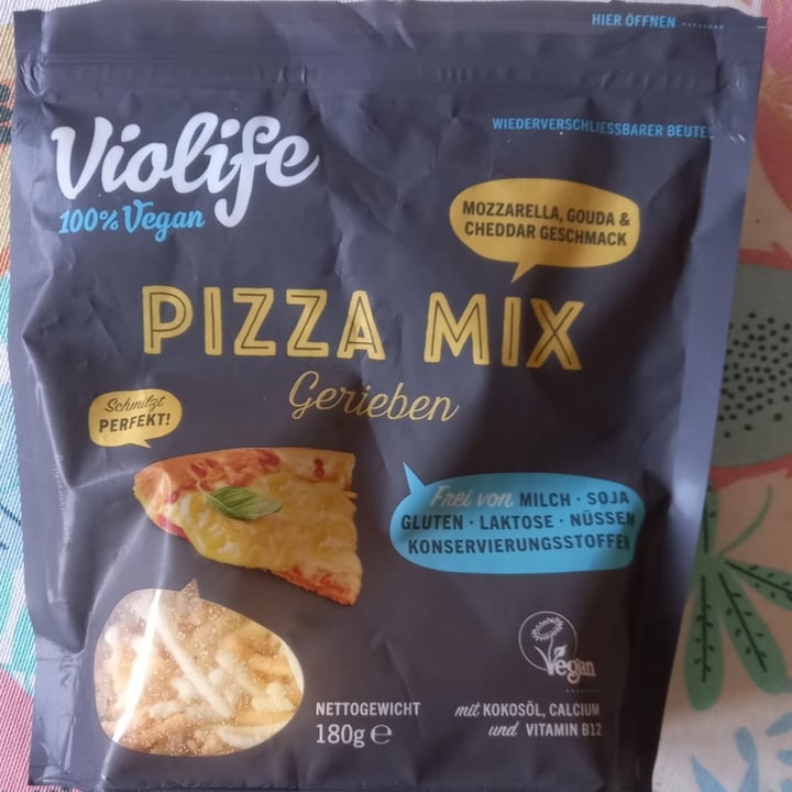 photo of Violife pizza mix shared by @basswmn on  01 Jun 2023 - review