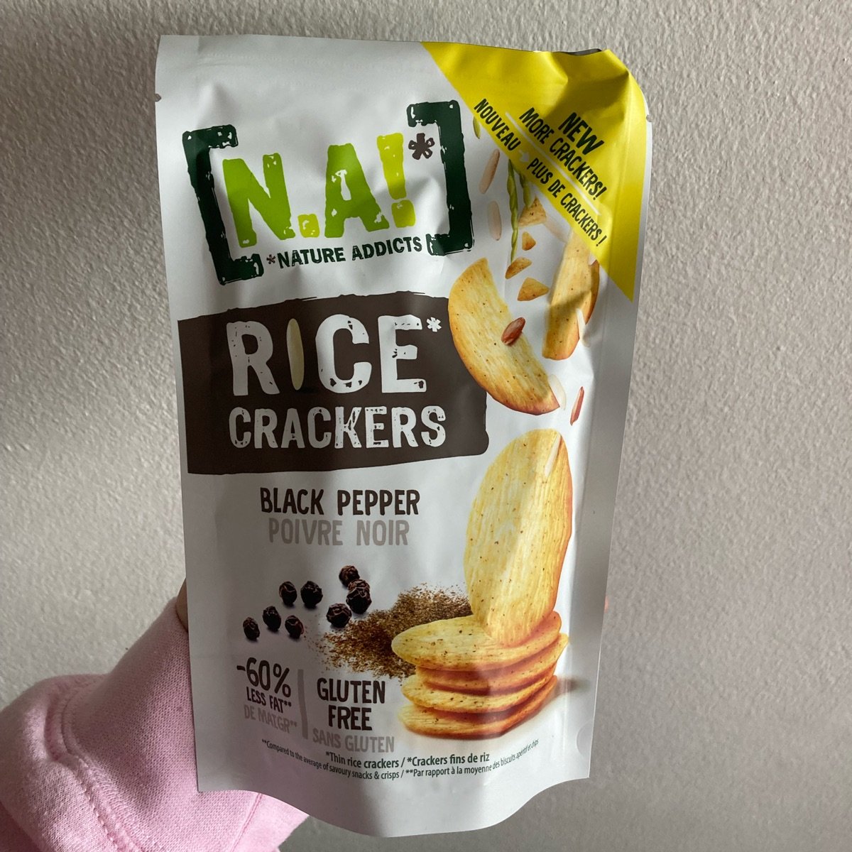 Rice crackers poivre noir from Nature Addicts (N.A!) - Vegan Product ...