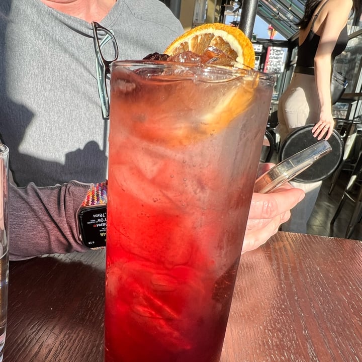 photo of Swans Brewery, Pub & Hotel Blackberry Sangria shared by @veganmika on  09 Mar 2023 - review