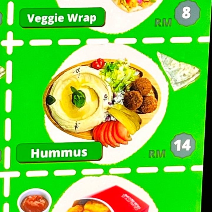 photo of Vegan Falafel Penang Hummus Plate shared by @eritakay on  19 Dec 2022 - review