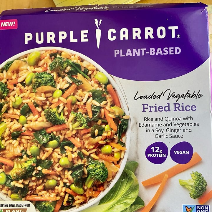 photo of Purple Carrot Loaded Vegetable Fried Rice shared by @sandrews on  31 May 2023 - review