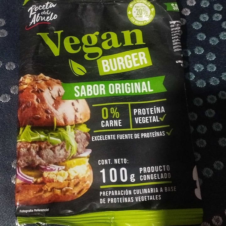 photo of Receta del abuelo Vegan Burger Plant Based shared by @kotizca on  27 Jun 2023 - review