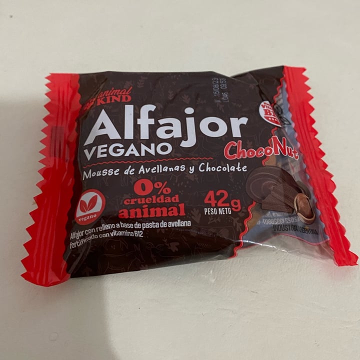 photo of Animal kind Alfajor ChocoNut shared by @mazulck on  14 Jul 2023 - review