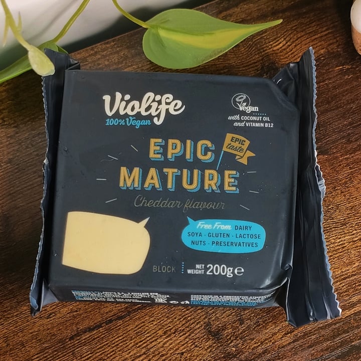 photo of Violife Epic Mature Cheddar shared by @irene80 on  27 Jun 2023 - review