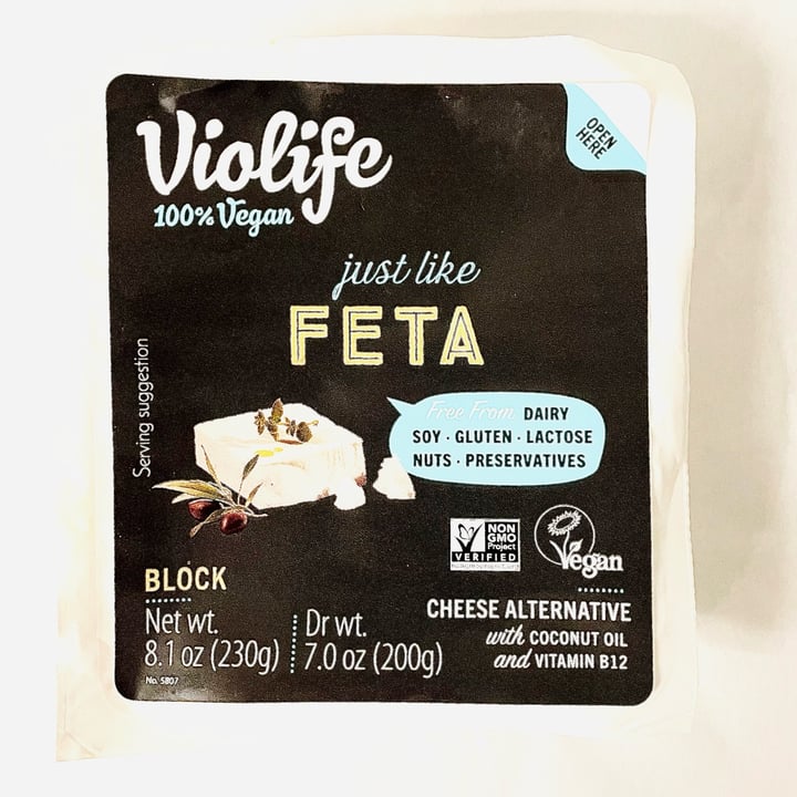 photo of Violife Feta Block - Greek White shared by @tamiapple on  28 Feb 2023 - review
