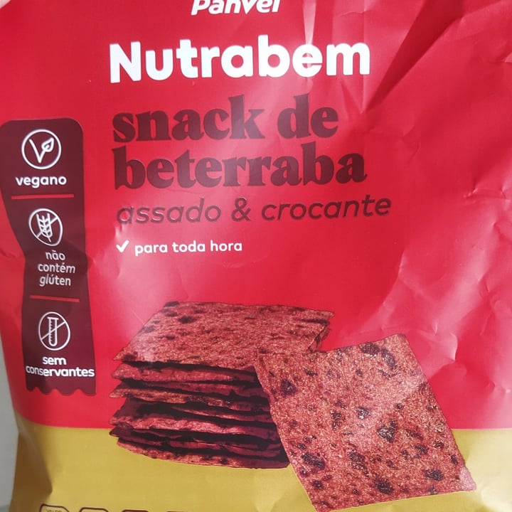 photo of panvel nutrabem Snack De Beterraba shared by @vetbrunarossato on  06 May 2023 - review