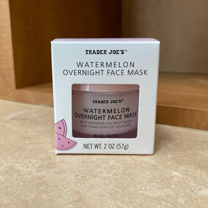 Trader Joe's Watermelon Overnight Face Mask Review abillion