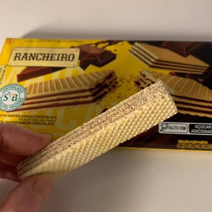 photo of Rancheiro Biscoito Wafer Sabor Chocolate shared by @vimauro on  03 Mar 2023 - review