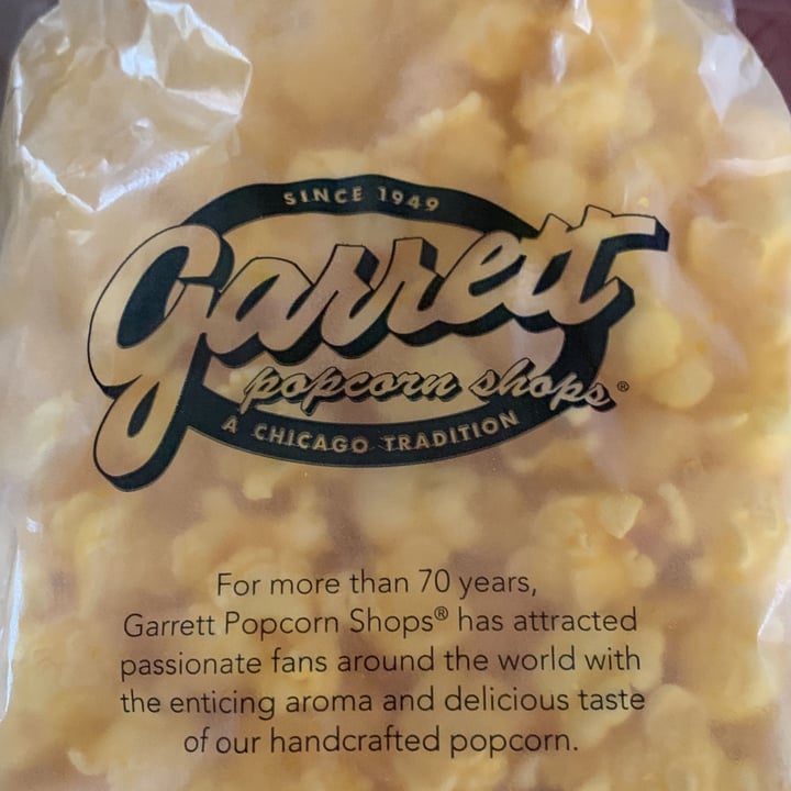 photo of Garrett Popcorn Shops Plain Popcorn shared by @lightskinvegan on  12 Jul 2023 - review