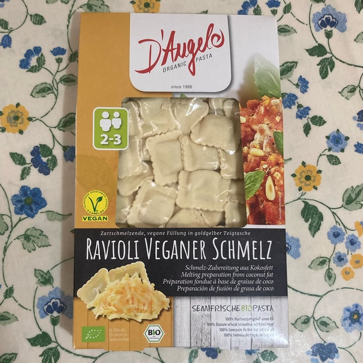 photo of D'Angelo Ravioli Veganer Schmelz shared by @flasol on  17 Jun 2023 - review