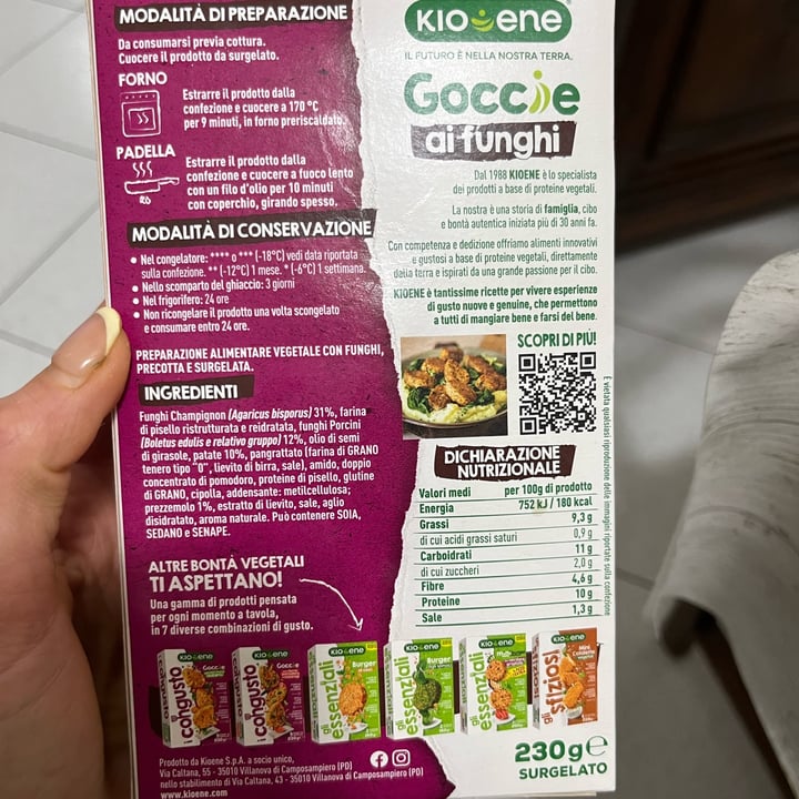 photo of Kioene congusto - goccie ai funghi shared by @silia on  12 Jan 2023 - review