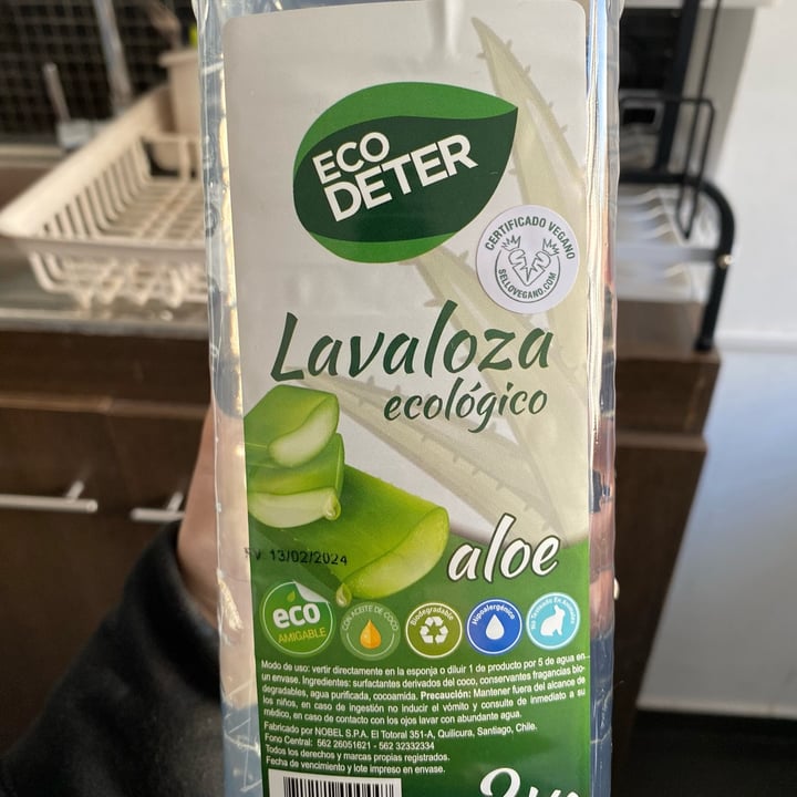 photo of Nobel Lavaloza ecológico Aloe 2Lts EcoDeter shared by @vegetarianoshoy on  11 Jul 2023 - review