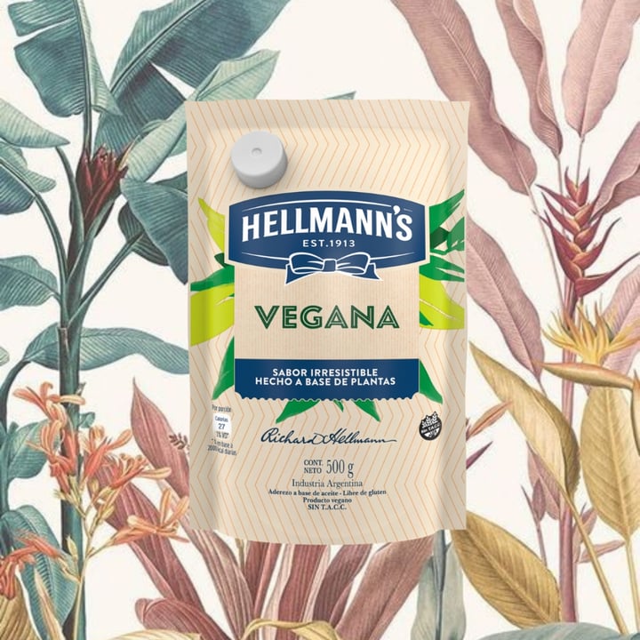 photo of Hellmann’s mayonesa vegana shared by @julvegan on  12 Jan 2023 - review
