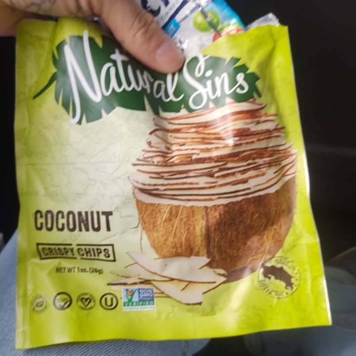 photo of Natural sins coconut chips shared by @rebecalozano on  19 May 2023 - review