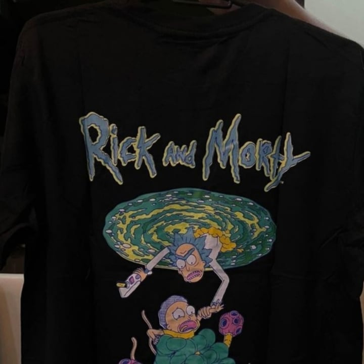 rick and morty t shirt h&m