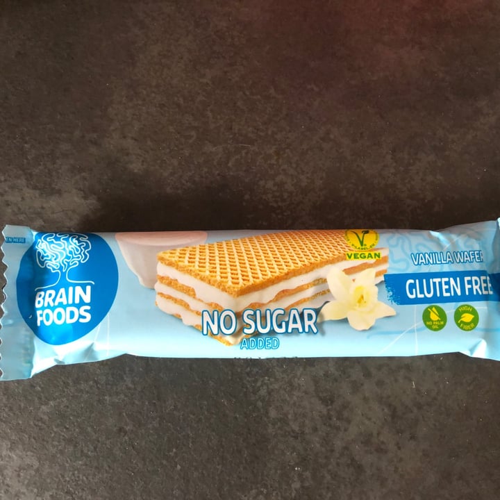 photo of Brain Foods Vanilla wafer shared by @fedefri on  21 Mar 2023 - review