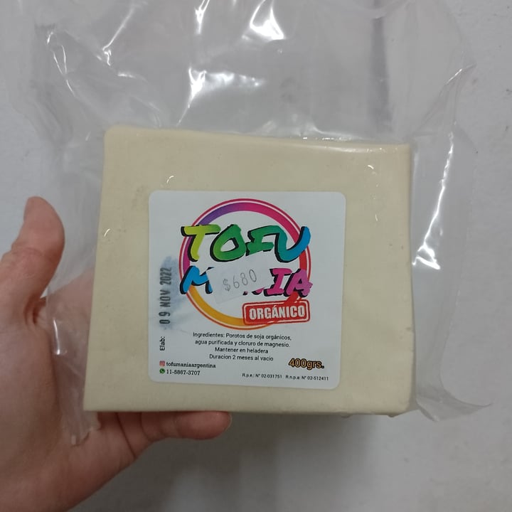 photo of Tofu Mania Tofu Firme shared by @belenvegan on  05 Jan 2023 - review