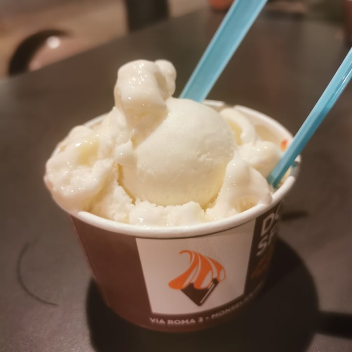 photo of Gelateria Dolce Sfizio gelato con due gusti veg shared by @nixandstuffs on  04 Aug 2023 - review