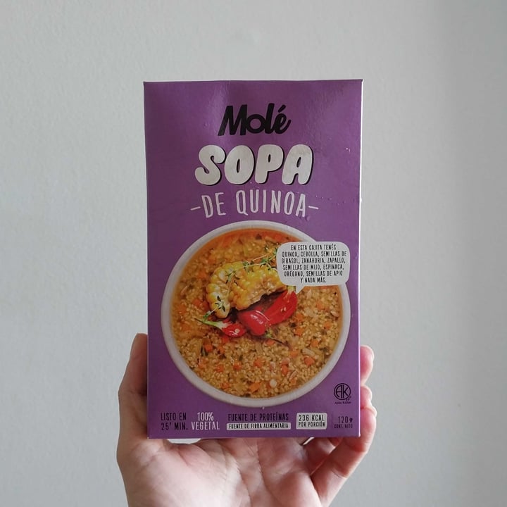 photo of Molé sopa de quinoa shared by @maffy on  30 May 2023 - review