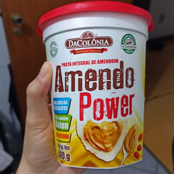 photo of DaColônia Amendo Power pasta de amendoim shared by @lorraynemenezes on  23 Dec 2022 - review