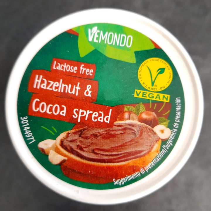 photo of Vemondo Hazelnut & Cocoa Spread shared by @danielgl on  26 Apr 2023 - review