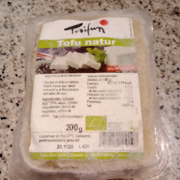 photo of Taifun Tofu natur shared by @charliestarr on  15 Jan 2023 - review