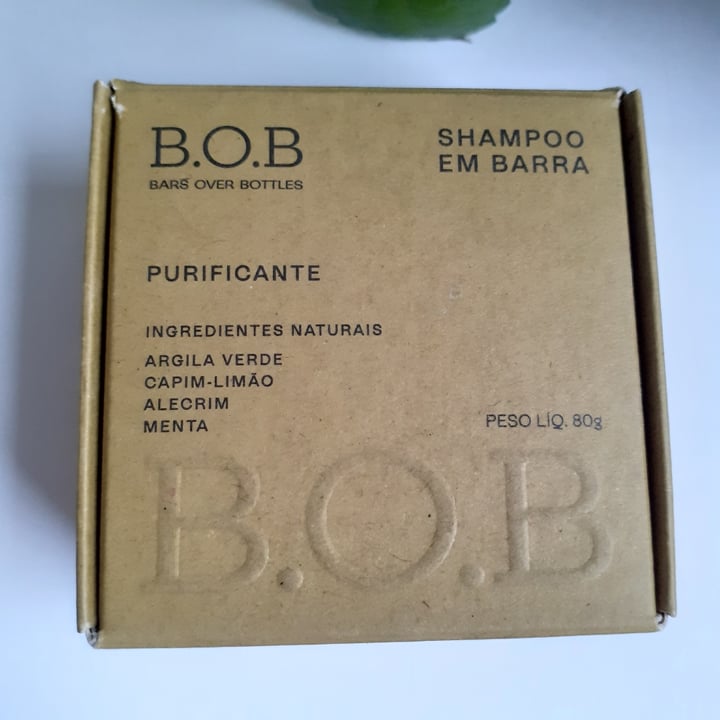 photo of B.O.B B.O.B Shampoo Sólido Purificante shared by @libelulavegan on  10 May 2023 - review